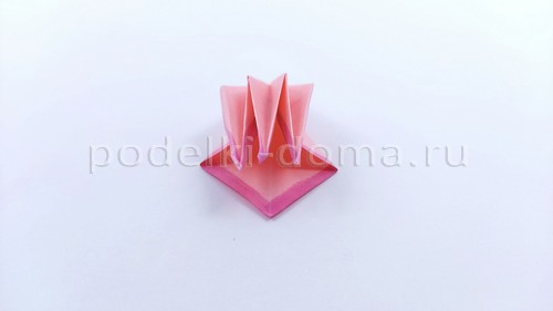 Цветы оригами: гладиолус и колокольчики