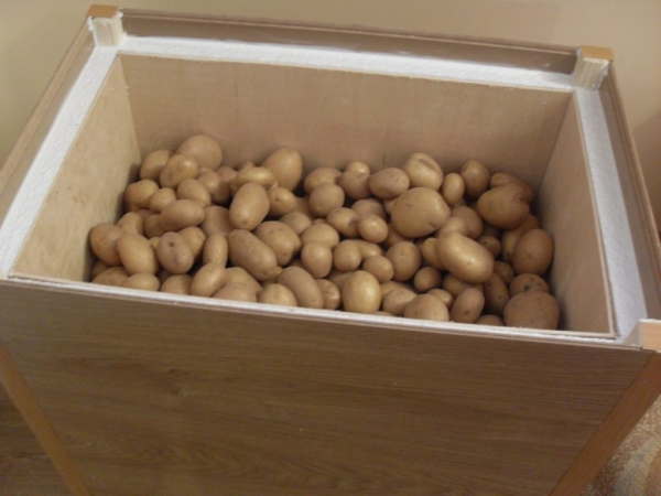 Правила хранения картошки в квартире всю зиму